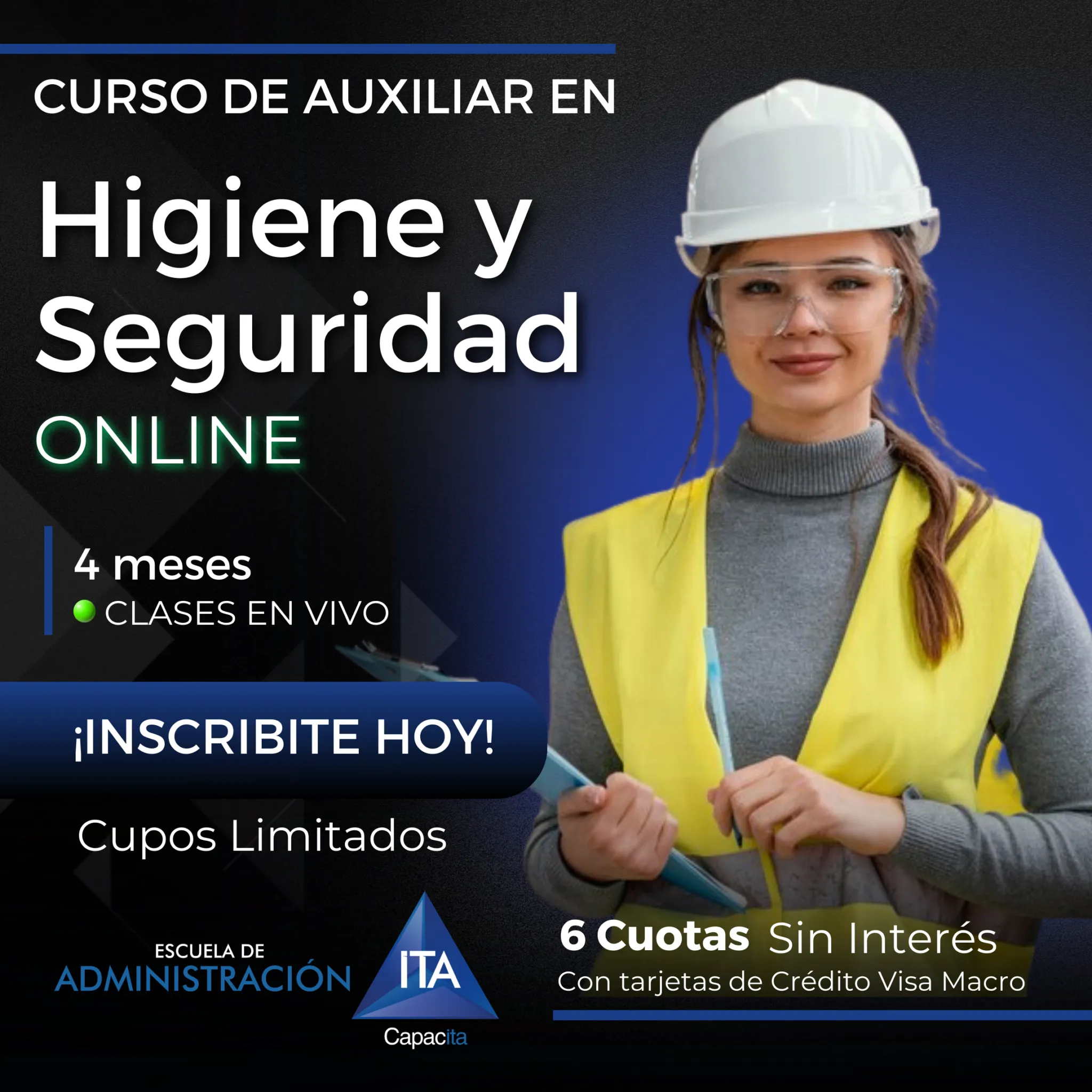 auxiliar en seguridad e higiene online