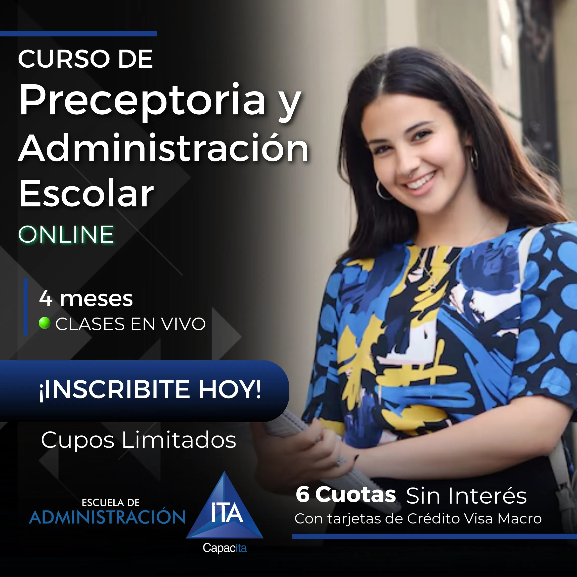 preceptoria y administracion escolar online